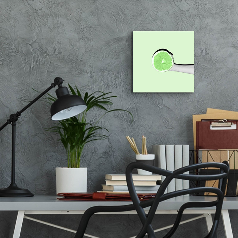 Art mural en verre Ebern Designs «Fruit» par Mark Ashkenazi, ACR-47495, H 12 po x l 12 po x P 0,13 po