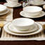 Service de table 24 pièces Lorren Home Trends - Bone China, Service for 4 par Lorren Home Trends-Daisy