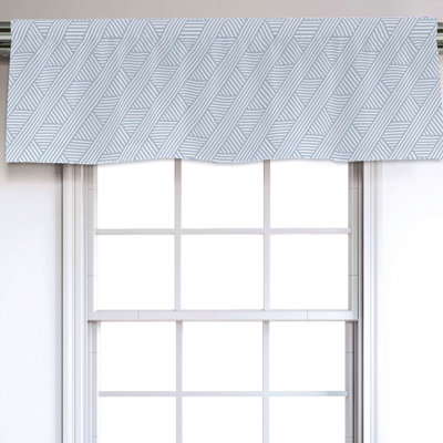 Sateen Ruffled Window Valance