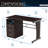 Computer Desk With Ample Storage