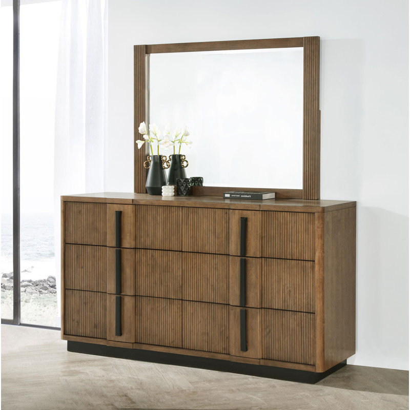Dresser Mirror Ash Brown