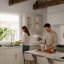 Ensemble d'évier de cuisine à double cuve à montage sur le dessus 60/40 Karran Quartz 33 "X 22"-50597840