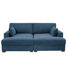 Bentura Oversized Upholstered Corduroy Sleeper Sofa Bed Lounge Modular Sofa with Armrests & Throw Pillows