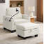 Canapé inclinable simple avec réglage manuel du dossier et port de charge USB-528000332