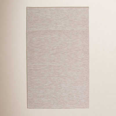 Burkett Ivory Flatweave Outdoor Rug