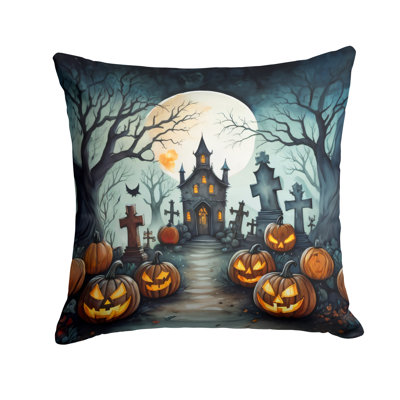 Coussin décoratif intérieur / extérieur en polyester More / Spooky More Spooky Halloween