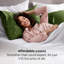 Ensemble de 2 taies d'oreiller en satin, 300 fils, sable gris, GentleSoft ™-359644276-359644247
