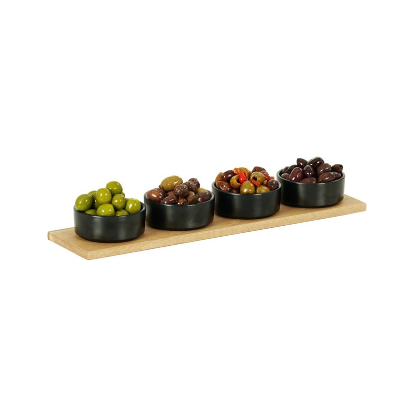 Cal-Mil Sydney Tray, Oak, 0.75" H x 6" W x 20" D