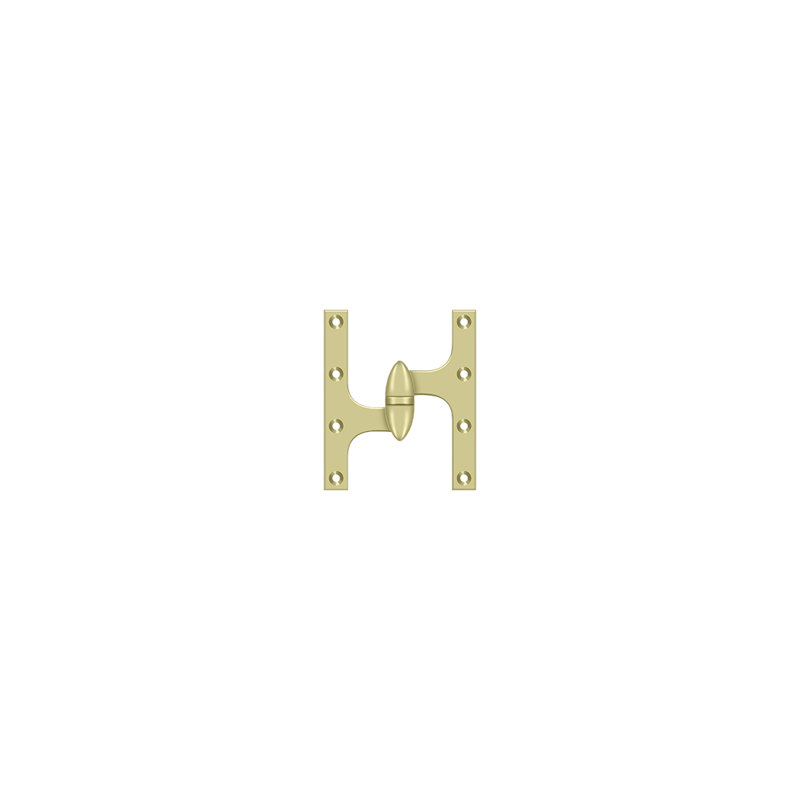 Hinge, Unlacquered Brass, Left Hand