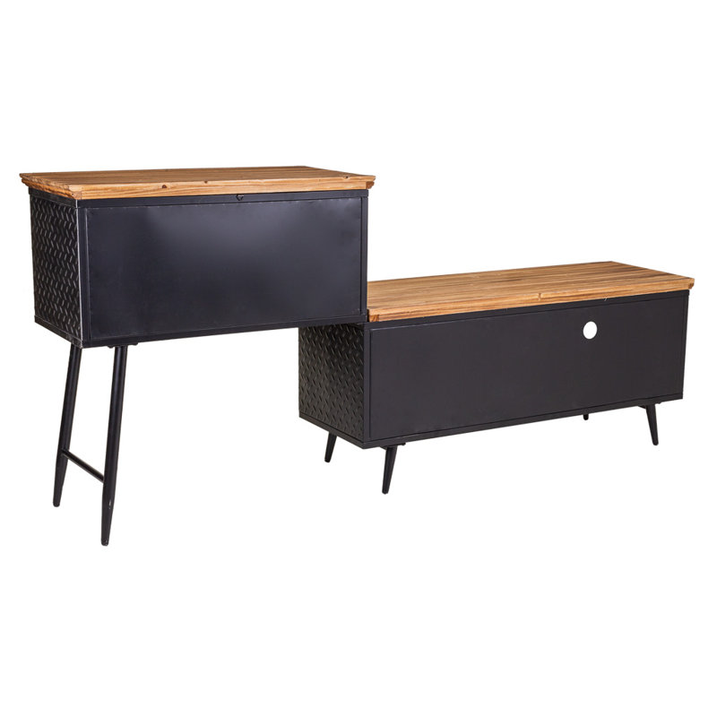 Farbourgh 202cm Solid Wood Sideboard
