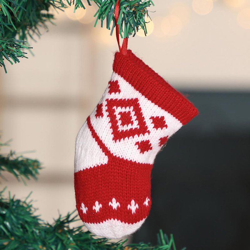 29cm Fabric Holiday Shaped Ornament