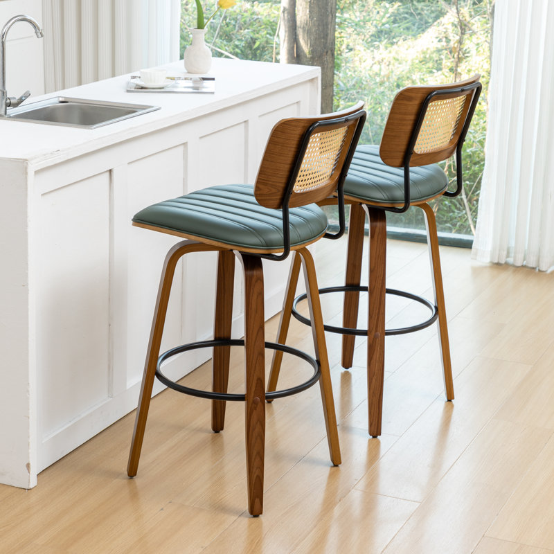 Tabourets de bar, Vert, Tabouret de bar (siège d'une hauteur de 30,31 po)