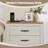Allenside 24'' W 3-Drawer Nightstand with Charging Ports-1172578319