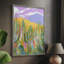 Lavender Desert I, reproduction encadrée - bois massif-306129918