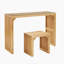 Ensemble de table et banc en bois de pin pour la cuisine et le vestibule de la salle à manger