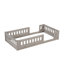 Lit plateforme simple naturel avec garde-corps - Structure robuste, processus d'installation facile