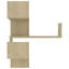 Tablette d'angle vidaXL-782404244