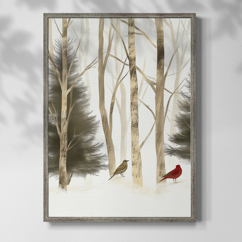 Christmas Holiday Art CCCI Framed Print - Solid Wood, 11" H x 9" W