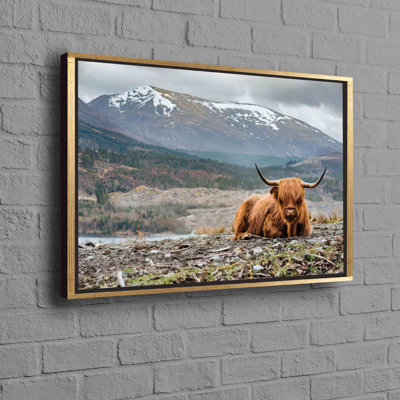 Art sur toile de coton tropical, Highland