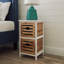 Portsmouth 30cm W Manufactured Wood Bedside Table