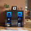 90*35*83cm, Sideboard with LED mood light strip-401764859