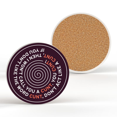 Kana Ceramic Round 1 Piece Coaster
