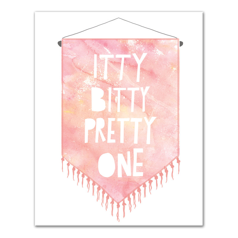 Art sur toile itty bitty pretty one Burch, H 14 po x l 11 po x P 1,25 po