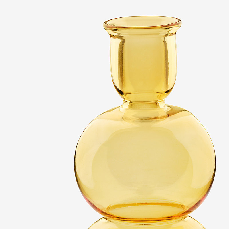 Burnabbie Glass Tabletop Candlestick