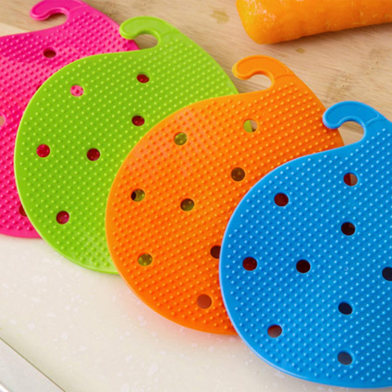 Belfry Kitchen Yosemite 4 - Piece Fruit & Vegetable Cleaning Brush Set