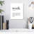 " Work Definition " Print-870930177