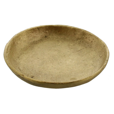 Petite assiette ronde en laiton