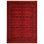 Tapis oriental rouge profond Amro
