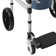 Lockable Rolling Shower Chair With Commode(U-Shape Seat)