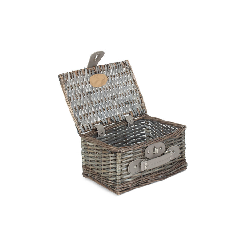 Wicker Small Chest Storage Hamper Basket