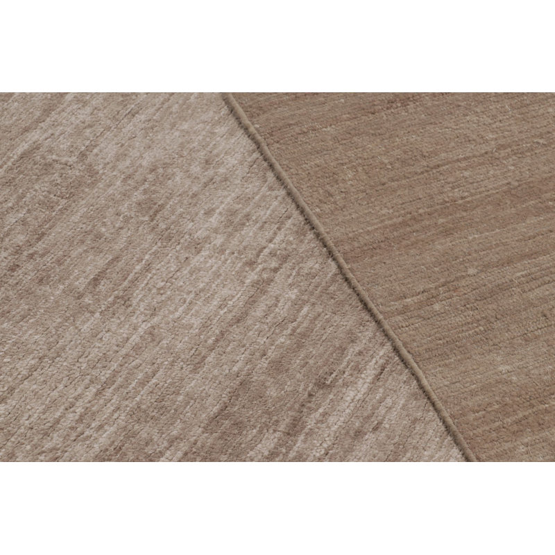 Textural Hand Knotted Area Rug, Rectangle 12' x 22'