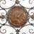 Patil 53" x 18" Brown Metal Rustic Wall Décor