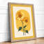 Sunflowers Botanical - Framed Print-1819002413-1819002414