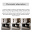 Bureau rectangulaire noir massif + bois manufacturé + acrylique avec 2 tiroirs-2048177631-2048177630