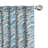 Ocean Semi-Sheer Rod Pocket Sliding Panel-45980401