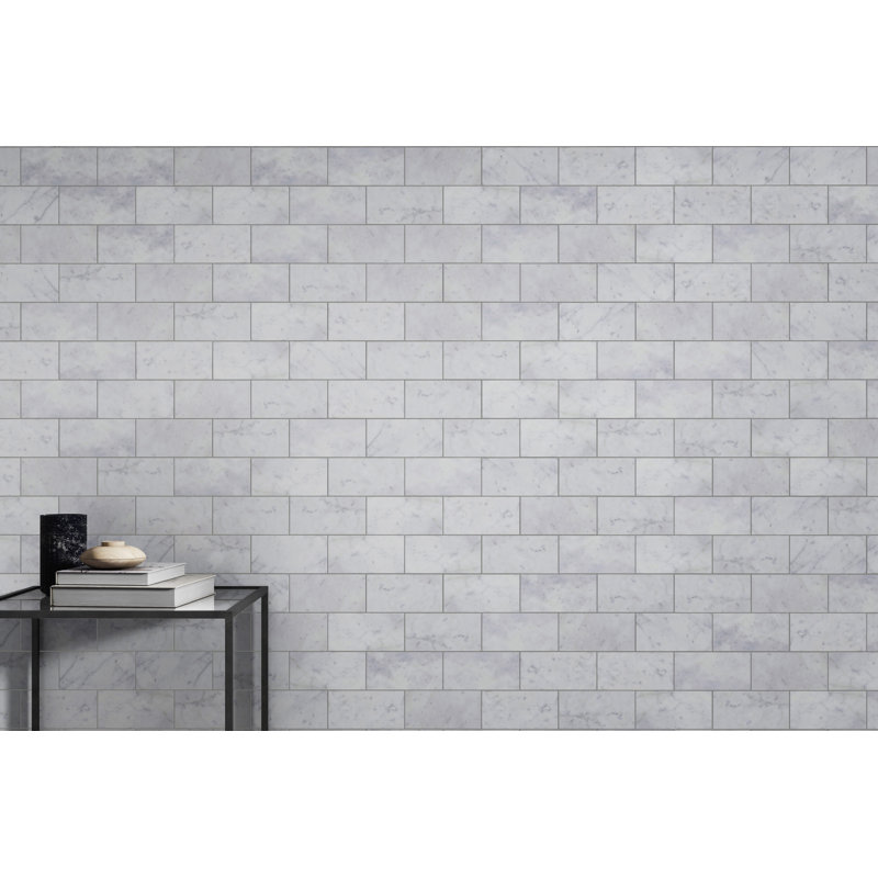 Marble Bncg Nantes 4 in. x 8 in. Honed Marble Floor and Wall Tile (4.4 sq. ft./Case)