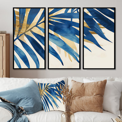 Soumaya - Palms & Palm Trees Wall Decor Set