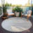 Meleya Ivory Washable Indoor-Outdoor Rug - -1317443967