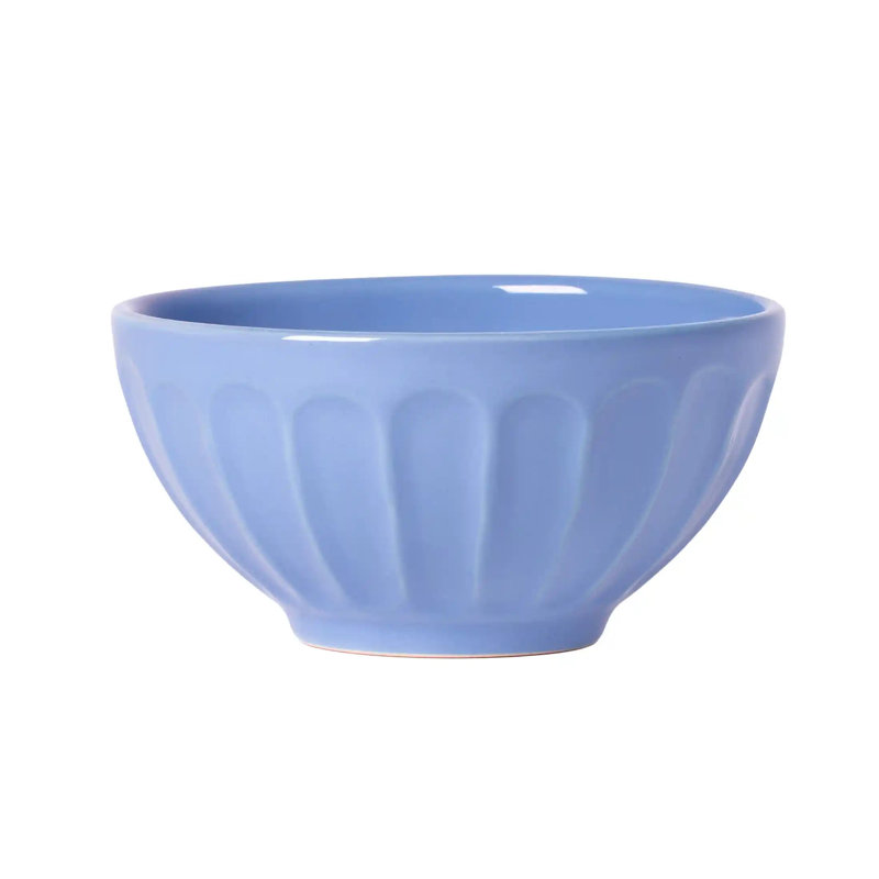 Latte Bowls Fruit Bowls, Cornflower Blue