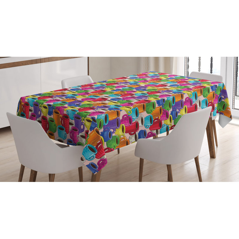 Geometric Tablecloth, 70" x 52"