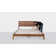Acacia Premium Emery Solid Wood Platform Bed Frame with Headboard Included, No Box Spring Needed, Weight Capacity 800lb.