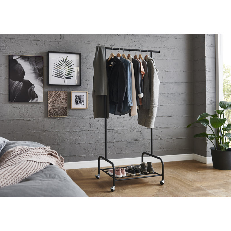 93cm Rolling Clothing Rack