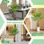 Grand arbre artificiel en pot 4,2 pi 4,2 pi