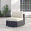 Chaise de terrasse sans accoudoirs avec coussins Convene-279463311