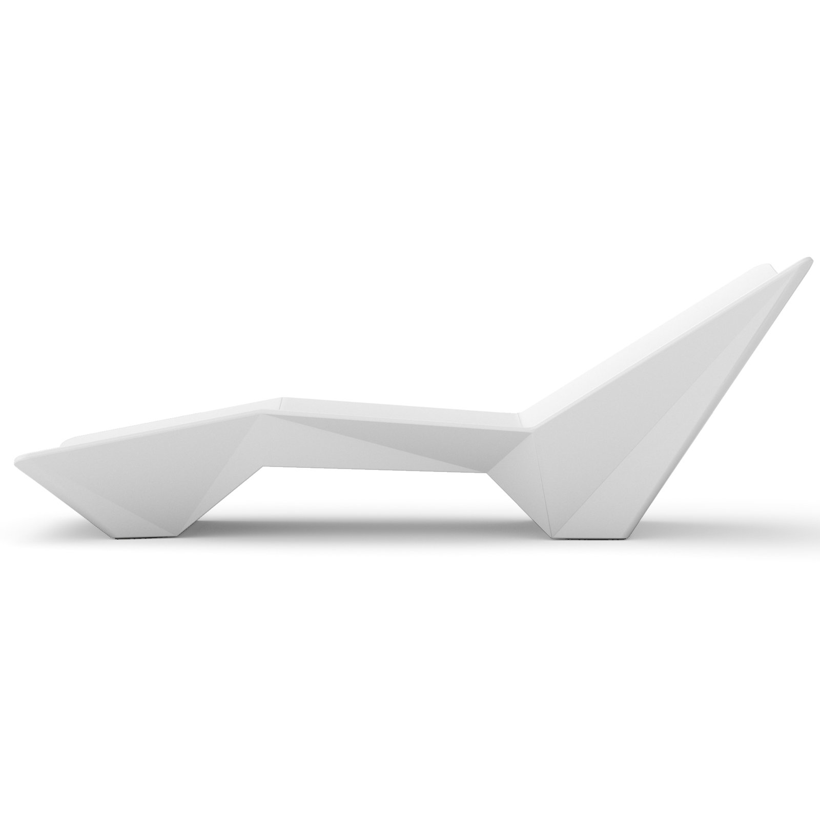 In-Pool UV Resistant and Waterproof Chaise Lounge, 1, White