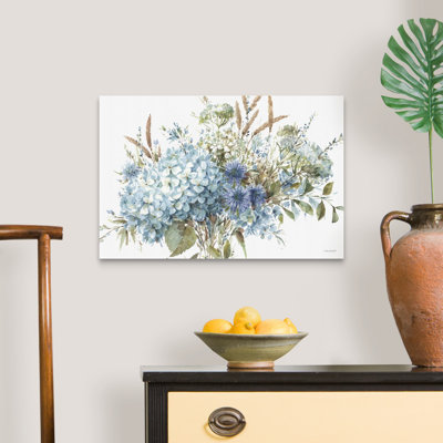 " Bohemian Blue 01 Landscape " by Lisa Audit Painting Print